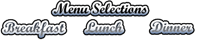 Menu Selection Image